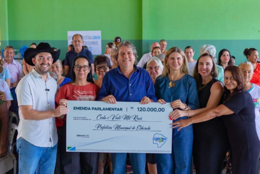 Eldorado recebe R$ 120 mil em emendas do deputado Pedro Caravina