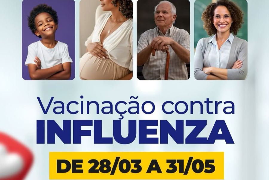 Vacinação contra Influenza começa neste sábado em Naviraí